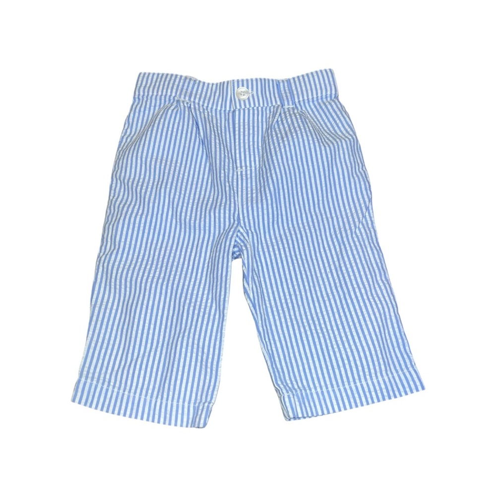 American Living Baby Boy 6 Months Seersucker Pull On Pants EUC